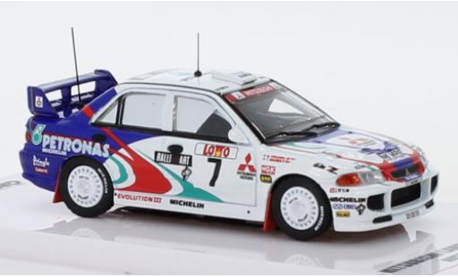 Miniature Mitsubishi Lancer 1/64 INNO64 Evo III No.7 RalliArt Petronas Rally Australia 1996 T.Mäkinen/S.Harjanne Mitsubishi Lancer 1/64 INNO64 Evo III No.7 RalliArt Petronas Rally Australia 1996 T.Mäkinen/S.Harjanne miniature