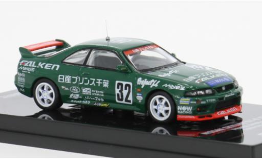 Nissan Skyline 1/64 INNO64 GT-R (R33) Super Taikyu 24h Tokachi 1996 Prince Chiba Falken #32 1:64 miniature