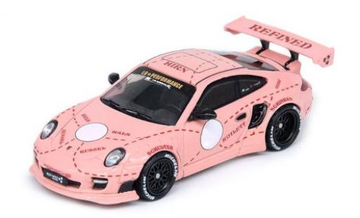 Miniature Porsche 997 1/64 INNO64 911 () Liberty Walk rose Pink Pig Porsche 997 1/64 INNO64 911 () Liberty Walk rose Pink Pig miniature