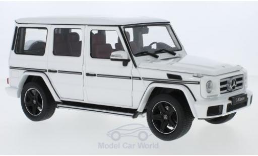 Miniature Mercedes Classe G 1/18 iScale (W463) blanche 2015 Mercedes Classe G 1/18 iScale (W463) blanche 2015 miniature