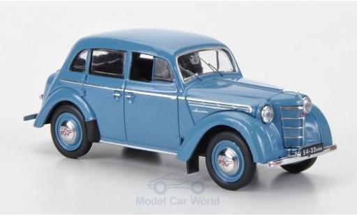 Miniature Moskwitsch 400 1/18 IST Models bleue 1954 Moskwitsch 400 1/18 IST Models bleue 1954 miniature