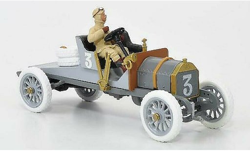 Itala Targa Course 1/43 STF Florio No.3 grise1906 A.Cagno 1907 miniature