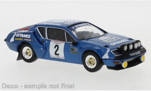 Miniature Alpine A310 1/43 IXO No.2 Gitanes Tour de Corse 1976 J-C.Andruet/Biche Alpine A310 1/43 IXO No.2 Gitanes Tour de Corse 1976 J-C.Andruet/Biche miniature