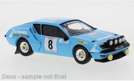 Miniature Alpine A310 1/43 IXO No.8 Gitanes Tour de Corse 1976 J.Ragnotti/J.Jaubert Alpine A310 1/43 IXO No.8 Gitanes Tour de Corse 1976 J.Ragnotti/J.Jaubert miniature