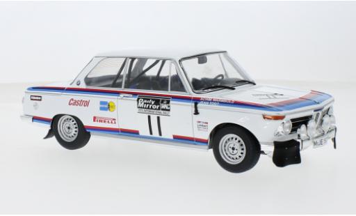 Bmw 2002 1/18 IXO No.11 RAC Rally 1973 1:18 miniature