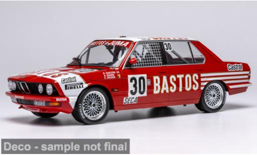 Bmw 528 1/18 IXO i (E28) No.30 24h Spa 1982 1:18 miniature