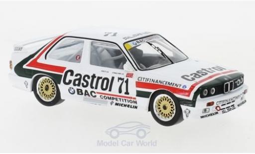 Bmw M3 1/43 IXO (E30) No.71 Castrol ETCC 1988 J.P.Malcher/P.Petit miniature