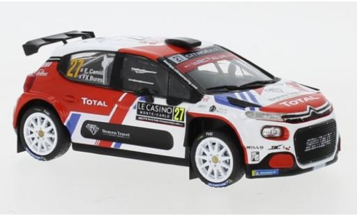 Miniature Citroen C3 1/43 IXO R5 No.27 Rallye WM Rally Monte Carlo 2020 E.Camilli/X.Buresi Citroen C3 1/43 IXO R5 No.27 Rallye WM Rally Monte Carlo 2020 E.Camilli/X.Buresi miniature