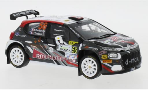 Miniature Citroen C3 1/43 IXO R5 No.56 WRC Rallye Monza 2020 S.Lefebvre/T.Dubios Citroen C3 1/43 IXO R5 No.56 WRC Rallye Monza 2020 S.Lefebvre/T.Dubios miniature