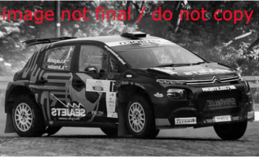 Citroen C3 1/43 IXO Rally2 No.1 Racing Seajets ERC Rally Polen 2021 1:43 miniature