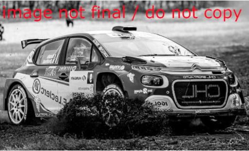 Citroen C3 1/43 IXO Rally2 No.9 ERC Rally Ungarn 2021 1:43 miniature