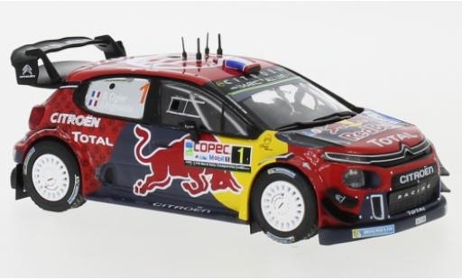 Miniature Citroen C3 1/43 IXO WRC No.1 Red Bull Rallye WM Rally Chile 2019 S.Ogier/J.Ingrassia Citroen C3 1/43 IXO WRC No.1 Red Bull Rallye WM Rally Chile 2019 S.Ogier/J.Ingrassia miniature