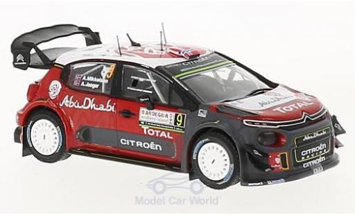 Miniature Citroen C3 1/43 IXO WRC No.9 Rallye WM Rallye Sardinien 2017 A.Mikkelsen/A.Jaeger Citroen C3 1/43 IXO WRC No.9 Rallye WM Rallye Sardinien 2017 A.Mikkelsen/A.Jaeger miniature