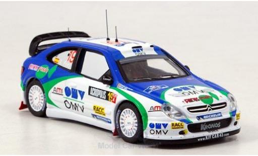 Citroen Xsara 1/43 IXO WRC No.19 Rallye Acropolis 2005 Pons/del Barrio miniature