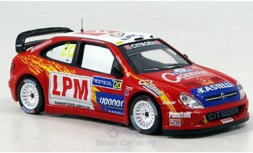 Citroen Xsara 1/43 IXO WRC No.20 Rallye WM Rallye Finnland 2006 Tuohino miniature