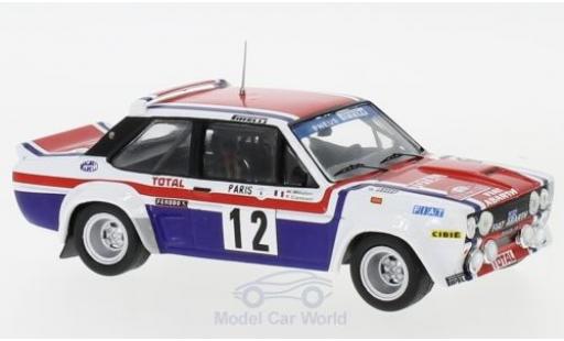 Miniature Fiat 131 1/43 IXO Abarth No.12 Rallye WM Rallye Monte Carlo 1979 M.Mouton/F.Conconi Fiat 131 1/43 IXO Abarth No.12 Rallye WM Rallye Monte Carlo 1979 M.Mouton/F.Conconi miniature