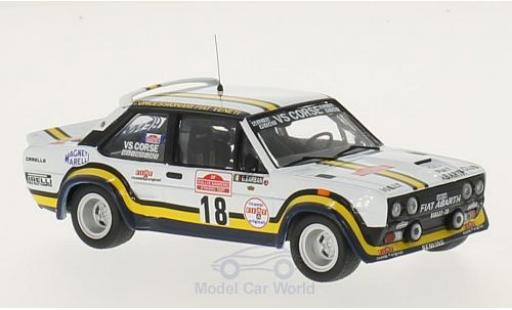 Miniature Fiat 131 1/43 IXO Abarth No.18 VS Corse Rallye WM Rallye Sanremo 1978 A.Pasetti/G.Barban Fiat 131 1/43 IXO Abarth No.18 VS Corse Rallye WM Rallye Sanremo 1978 A.Pasetti/G.Barban miniature