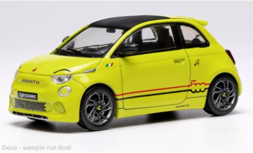 Miniature Fiat 500 1/43 IXO e Abarth jaune 2024 1:43 Fiat 500 1/43 IXO e Abarth jaune 2024 1:43 miniature