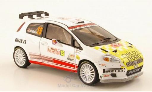 Miniature Fiat Grande Punto S2000 1/43 IXO S2000 No.15 Super 2000 Rallye Monte-Carlo 2009 Fiat Grande Punto S2000 1/43 IXO S2000 No.15 Super 2000 Rallye Monte-Carlo 2009 miniature