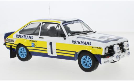 Miniature Ford Escort 1/18 IXO MK II RS 1800 No.1 Rallye Acropolis 1979 B.Waldegard/H.Thorszelius Ford Escort 1/18 IXO MK II RS 1800 No.1 Rallye Acropolis 1979 B.Waldegard/H.Thorszelius miniature