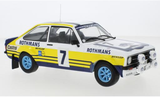 Miniature Ford Escort 1/18 IXO MK II RS 1800 No.7 Rallye Acropolis 1979 R.Clark/J.Porter Ford Escort 1/18 IXO MK II RS 1800 No.7 Rallye Acropolis 1979 R.Clark/J.Porter miniature