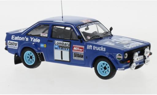 Ford Escort 1/43 IXO MK II RS No.1 Eaton Yale Rallye WM RAC Rally 1979 H.Mikkola/A.Hertz miniature