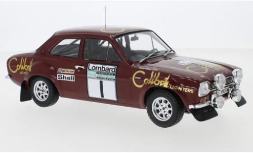 Miniature Ford Escort 1/18 IXO MK1 RS 1600 No.1 Colibri Lighters Rallye WM RAC Rallye 1974 T.Makinen/H.Liddon Ford Escort 1/18 IXO MK1 RS 1600 No.1 Colibri Lighters Rallye WM RAC Rallye 1974 T.Makinen/H.Liddon miniature