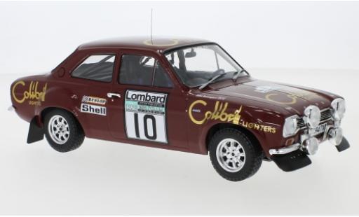Miniature Ford Escort 1/18 IXO MK1 RS 1600 No.10 Colibri Lighters Rallye WM RAC Rallye 1974 H.Mikkola/J.Davenport Ford Escort 1/18 IXO MK1 RS 1600 No.10 Colibri Lighters Rallye WM RAC Rallye 1974 H.Mikkola/J.Davenport miniature