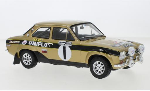 Miniature Ford Escort 1/18 IXO MKI RS 1600 No.1 Welsh Rally 1972 Old Gold R.Clark/J.Porter Ford Escort 1/18 IXO MKI RS 1600 No.1 Welsh Rally 1972 Old Gold R.Clark/J.Porter miniature