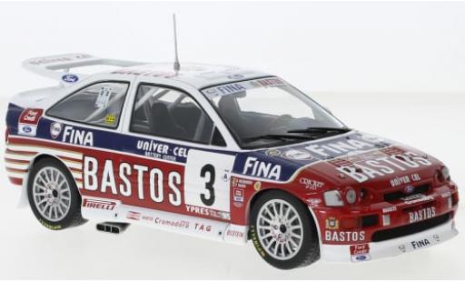 Ford Escort 1/24 IXO RS Cosworth No.3 Bastos 24h Ypres 1995 1:24 miniature