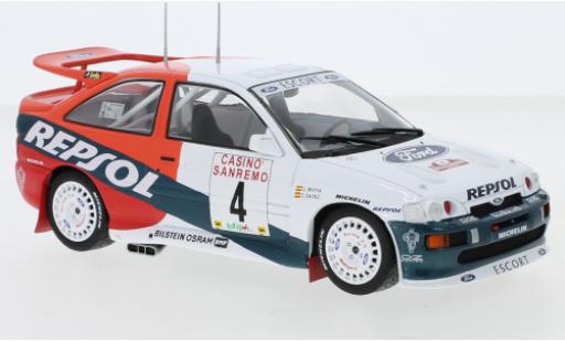 Miniature Ford Escort 1/24 IXO RS Cosworth No.4 Repsol Rallye WM Rallye San Remo 1996 C.Sainz/L.Moya Ford Escort 1/24 IXO RS Cosworth No.4 Repsol Rallye WM Rallye San Remo 1996 C.Sainz/L.Moya miniature
