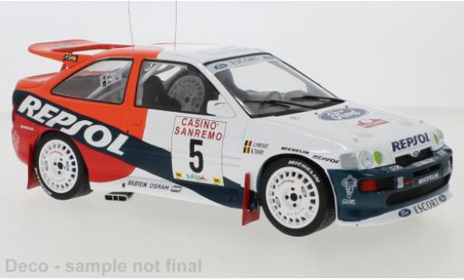 Miniature Ford Escort 1/18 IXO RS Cosworth No.5 Rally San Remo 1996 B.Thiry/S.Prevot Ford Escort 1/18 IXO RS Cosworth No.5 Rally San Remo 1996 B.Thiry/S.Prevot miniature