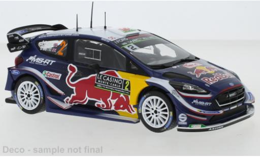 Miniature Ford Fiesta 1/24 IXO WRC No.2 MS Sport Red Bull Rallye Monte Carlo 2018 E.Evans/D.Barritt Ford Fiesta 1/24 IXO WRC No.2 MS Sport Red Bull Rallye Monte Carlo 2018 E.Evans/D.Barritt miniature