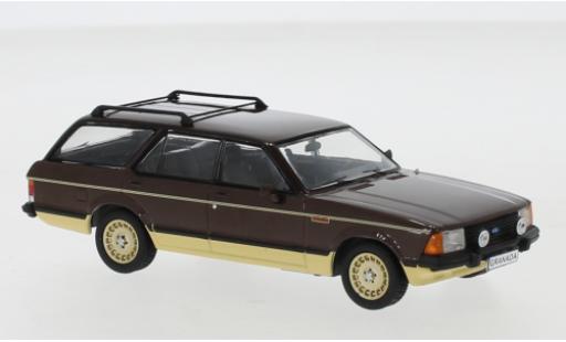 Ford Granada 1/43 IXO MkII Turnier 2.8 Chasseur marron/gold 1980 miniature