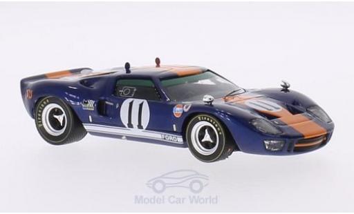 Miniature Ford GT40 1/43 IXO RHD No.11 24h Daytona 1967 J.Ickx/D.Thompson Ford GT40 1/43 IXO RHD No.11 24h Daytona 1967 J.Ickx/D.Thompson miniature