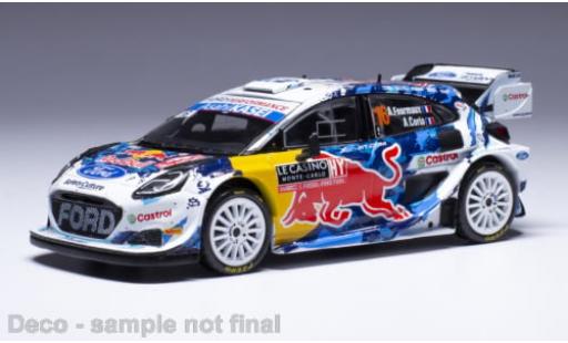 Ford Puma 1/43 IXO Rally1 No.16 Red Bull Rallye WM Rallye Monte Carlo 2024 1:43 miniature