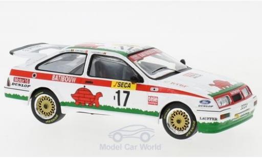 Miniature Ford Sierra 1/43 IXO RS Cosworth No.17 WTCC 24h Spa 1987 A.Semoulin/J.Pareja/T.Tassin Ford Sierra 1/43 IXO RS Cosworth No.17 WTCC 24h Spa 1987 A.Semoulin/J.Pareja/T.Tassin miniature