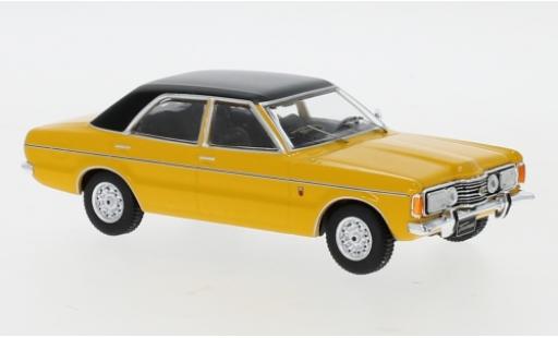 Miniature Ford Taunus 1/43 IXO GLX jaune/noire 1973 Ford Taunus 1/43 IXO GLX jaune/noire 1973 miniature
