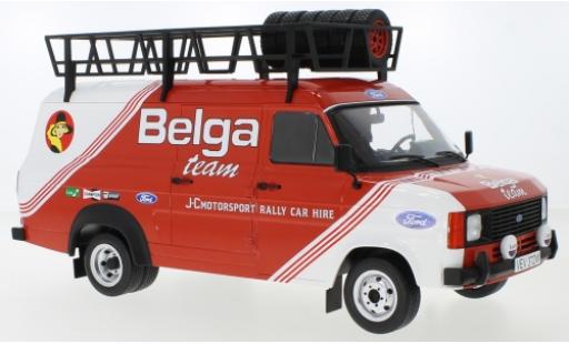 Miniature Ford Transit 1/18 IXO MK II Belga with roof accessories Ford Transit 1/18 IXO MK II Belga with roof accessories miniature