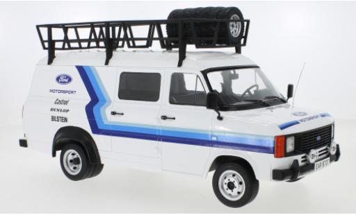Miniature Ford Transit 1/18 IXO MK II Team with roof accessories Ford Transit 1/18 IXO MK II Team with roof accessories miniature