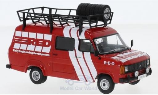 Ford Transit 1/43 IXO MKII 1985 Rally Assistance R-E-D miniature