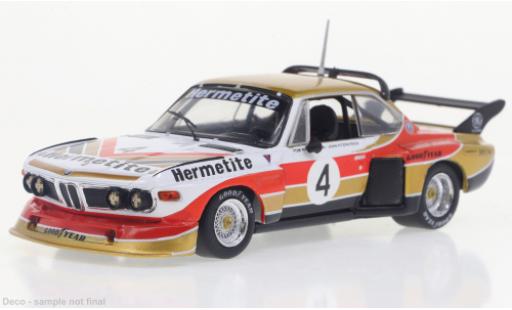 Bmw 3.5 1/43 IXO CSL No.3 Silverstone 1976 miniature