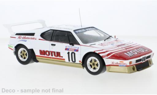 Bmw M1 1/18 IXO No.10 Rally WM Tour de Corse 1982 miniature