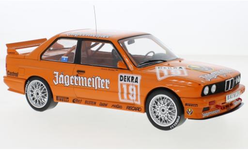 Miniature Bmw M3 1/18 IXO (E30) No.19 Jägermeister DTM Nuerburgring 1992 Bmw M3 1/18 IXO (E30) No.19 Jägermeister DTM Nuerburgring 1992 miniature