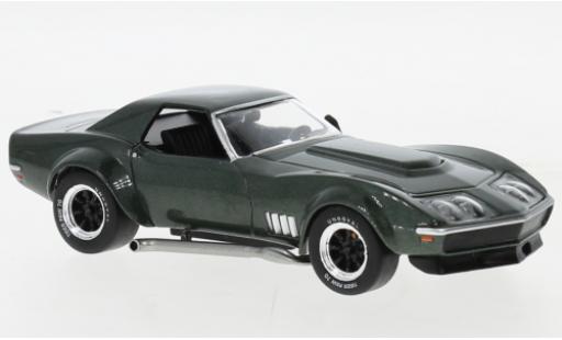 Miniature Chevrolet Corvette 1/43 IXO Douane (C3) metallise vert foncé 1972 Chevrolet Corvette 1/43 IXO Douane (C3) metallise vert foncé 1972 miniature
