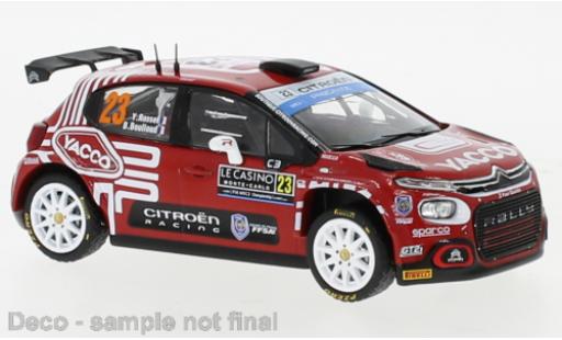 Miniature Citroen C3 1/43 IXO Rally2 No.23 WRC Rally Monte Carlo 2022 Citroen C3 1/43 IXO Rally2 No.23 WRC Rally Monte Carlo 2022 miniature