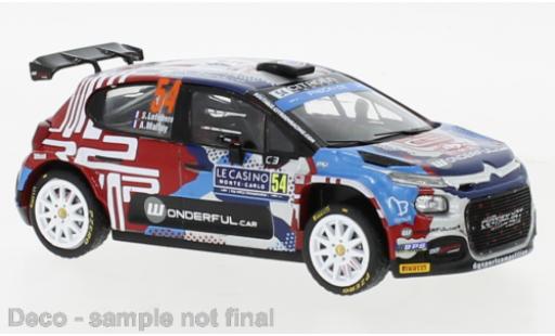Miniature Citroen C3 1/43 IXO Rally2 No.54 Rallye WM Rally Monte Carlo 2022 Citroen C3 1/43 IXO Rally2 No.54 Rallye WM Rally Monte Carlo 2022 miniature