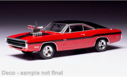 Miniature Dodge Charger 1/43 IXO R/T rouge 1970 Dodge Charger 1/43 IXO R/T rouge 1970 miniature
