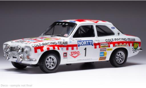 Miniature Ford Escort 1/18 IXO MK I RS 1600 No.1 1000 Lakes Rally 1974 Ford Escort 1/18 IXO MK I RS 1600 No.1 1000 Lakes Rally 1974 miniature