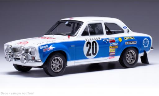 Miniature Ford Escort 1/18 IXO MK I RS 1600 No.20 Rally Monte Carlo 1973 Ford Escort 1/18 IXO MK I RS 1600 No.20 Rally Monte Carlo 1973 miniature